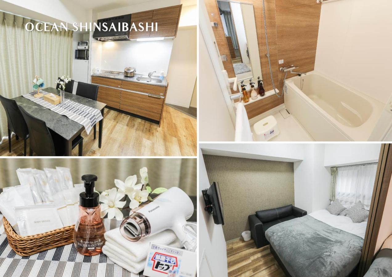 Ocean Shinsaibashi Apartment Osaka Ngoại thất bức ảnh